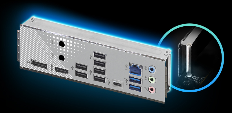 Pre-Installed IO Shield